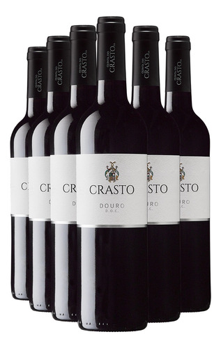 Crasto Douro Doc Vinho Português Caixa Com 6 Garrafas 750ml