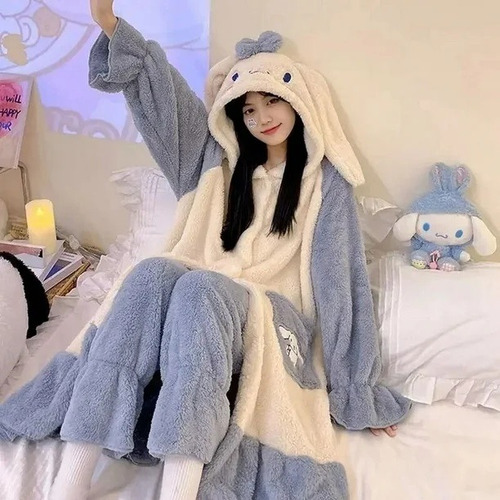 Pijama Kigurumi Estilo Bata Camison De Peluche