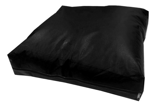 Funda Almohadon 60x60x10 Altura Ecocuero Sillon 2 Unidades