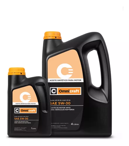 Aceite Sintetico 5W30 Omnicraft Ford 1 litro – FORD RESLAY