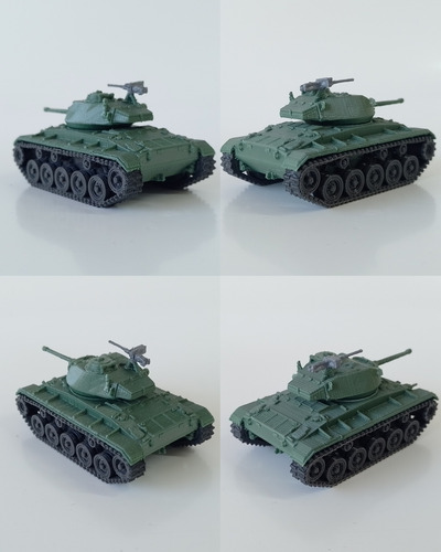 M24 Chaffee Escala 1/72 Arbatrus Verde Musgo