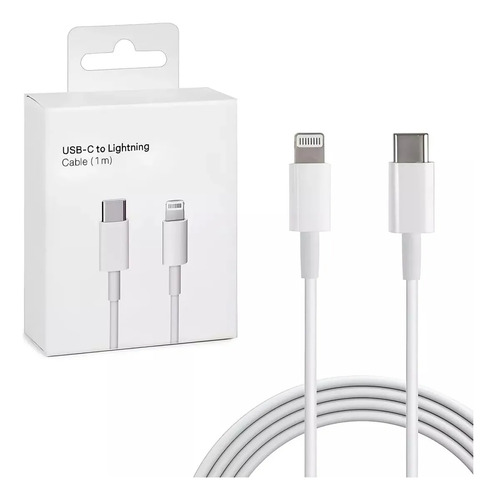 Carregador Usb-c 20w+ Cabo 1m Para iPhone 100% Original