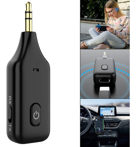 Transmisor Adaptador De Receptor De Audio Bluetooth 5.1 3 En