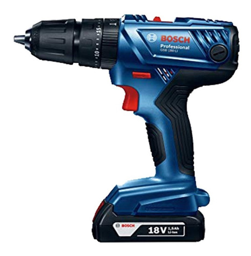 Taladro Atornillador Bosch 18v Gsb180-li + 1 Batería