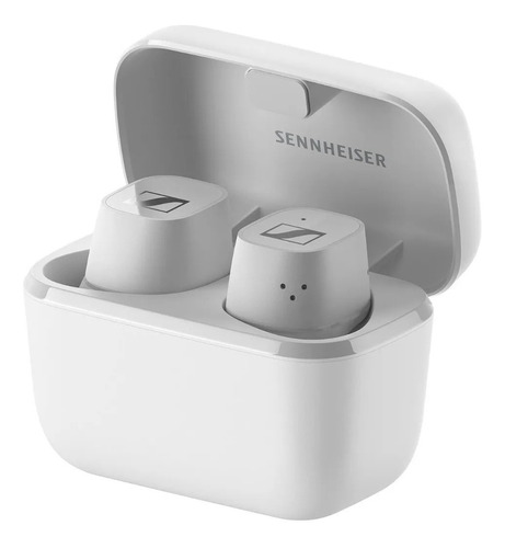 Auriculares in-ear Sennheiser Cx True Wireless 400BT CX400TW1 con bluetooth, color blanco.