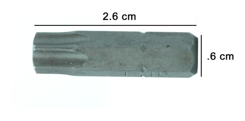 Punta Torx T40 Inserto Hexagonal 1/4 Urrea 23036 32819850