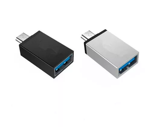 Adaptador USB a V8 para celular OTG