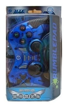 Dtc - B-robotix - Control Para Juegos Rumblepad Azul