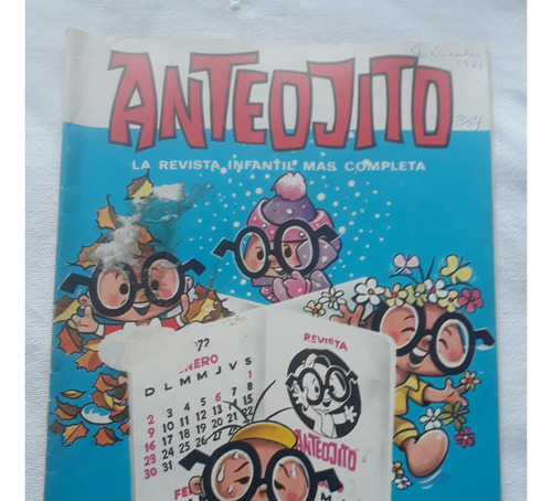 Anteojito Nº 354 - 23 Dic 1971 - Valentina Sonoman Sandokan (Usado)