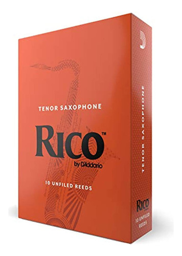 Rico By Daddario Rka1030 Tenor Sax Reeds Resistencia 30 10pa