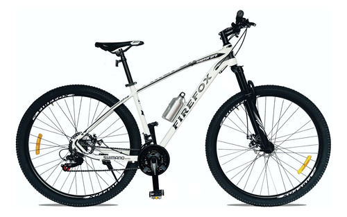 Bicicleta Mtb Firefox Raptor Pro Aro 29 De Aluminio Color Blanco Tamaño Del Cuadro S