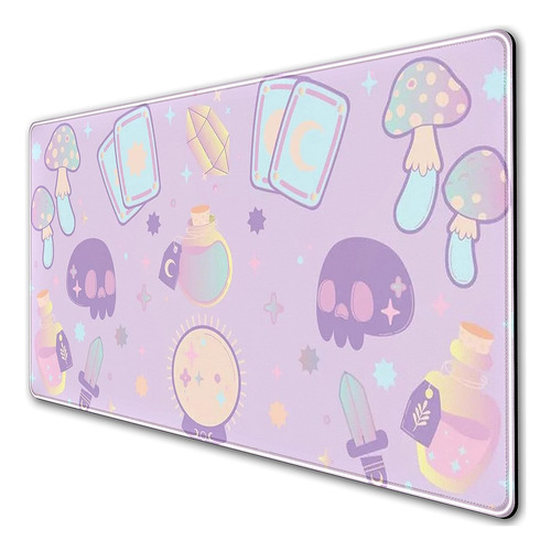 Alfombrilla De Escritorio Purpura Kawaii, Alfombrilla De ...