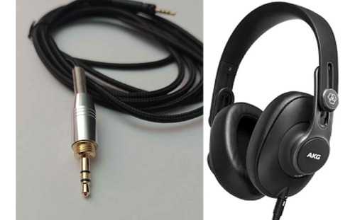 Cable De Audio 3.5mm A 2.5mm Repuesto Para Akg K361 K371 Bt (Usado)