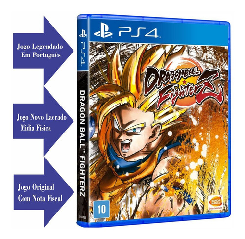 Imagem 1 de 4 de Jogo Dragonball Z Fighter Z Ps4 Midia Física Português Novo