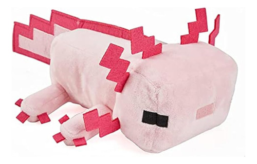 Peluche De Axolotl Ajolote Juguete 20 Cm Minecraft ;o