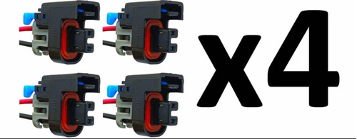 Conector Inyector Aveo Optra 2 Pines Mini Delphi