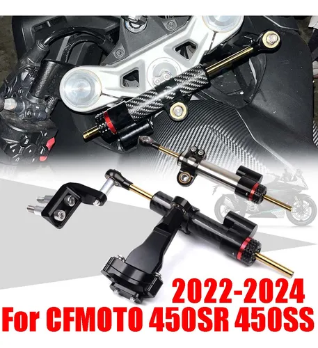 Amortiguador Direccional Y Soporte Para Cfmoto 450sr 450srs