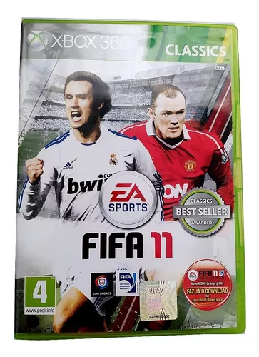 Jogo Fifa Soccer 11 - Xbox 360 - (europeu) Pal