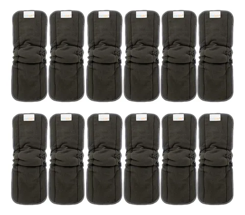 Alva Baby - Paquete De 12 Insertos Reutilizables De 5 Capas