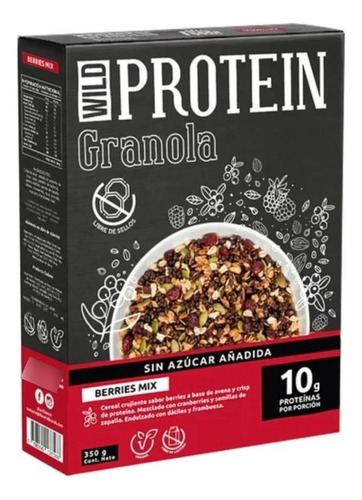 Wild Protein Granola Mix Berries 300 Grs