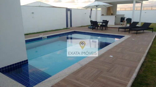 Imagem 2 de 18 de Casa Linear Alto Padrão, Viverde Ii, Rio Das Ostras. - Ca0842