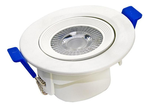 Spot Led Jng Redondo Branco  05w 6500k Embutir  55309