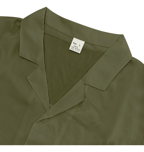 Conjunto Holgado Casual De Camisa Y Pantalones Cortos De Man
