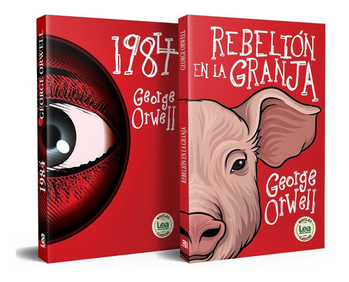 Imagen 1 de 3 de George Orwell - 1984 + Rebelión En La Granja / Pack 2 Libros