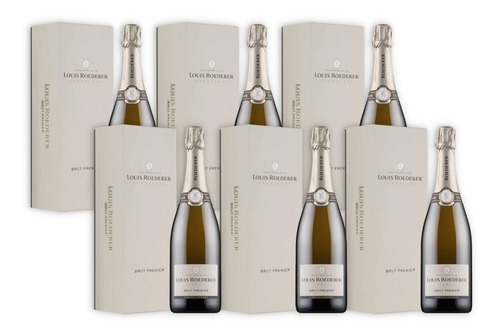 Champagne Louis Roederer Brut Premier C/estuche X6u 750ml 