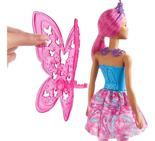 Muñeca Barbie Dreamtopia Fairy Hair Mattel