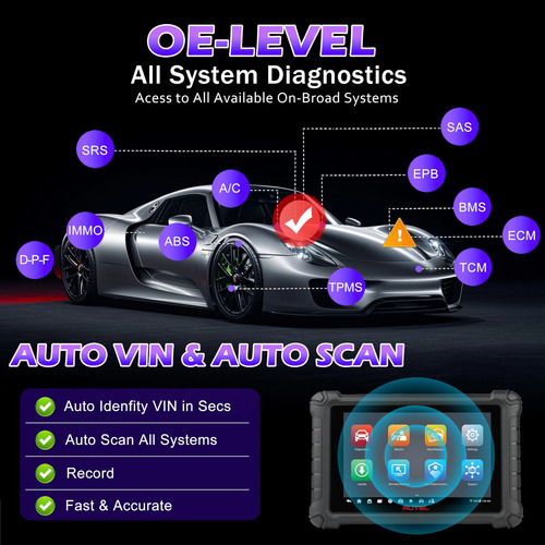 Autel Scanner Autel Mx900 Con Mv108 Obd2 Scanner 2025 8