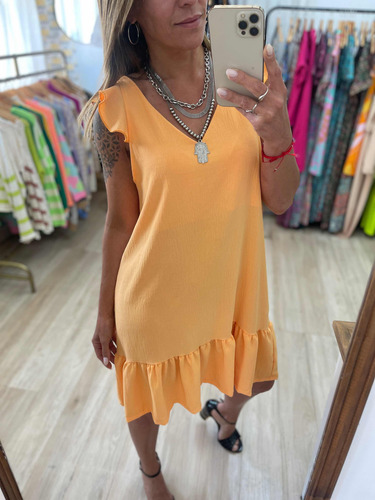 Vestido Corto De Vestir Colores The Big Shop