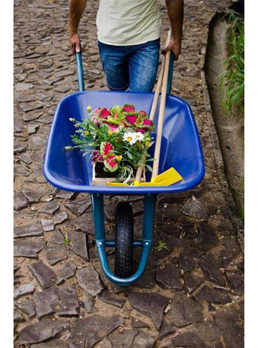 Carro Mao Camara 3.25 Caçamba Plastica 90lt 100195 Paraboni