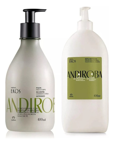 Natura Ekos Hidratante Corporal Andiroba 400ml +refil 