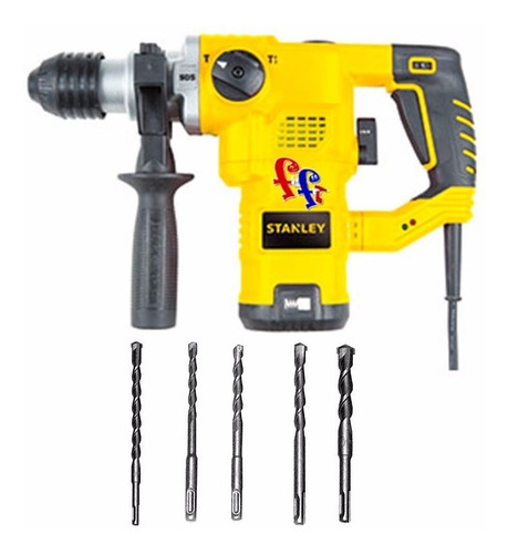 Rotomartillo Stanley 1250w 3.5j Sds Plus C/acc Sthr1232k