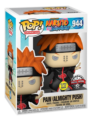 Funko Pop Naruto Shippuden Pain (gw) Special Edition Playtyp