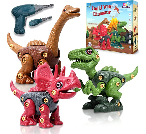 Ben And Bro Dinosaur Toys For Kids 3-5 6 7 8 Years Old, Take