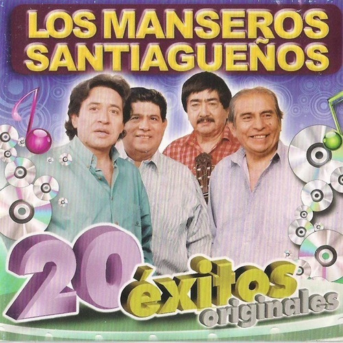 Manseros Santiagueños 20 Exitos Originales Cd Nuevo