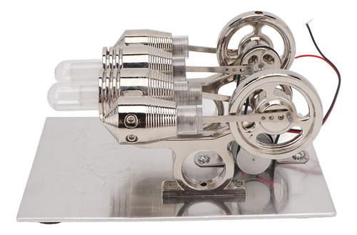 Kit De Maquetas De Motor Delic Mini Stirling De 4 Cilindros