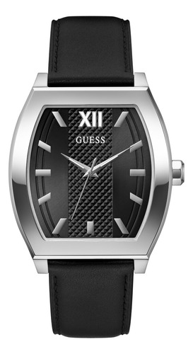 Reloj Guess Punctual Analógico Hombre 4.2cm Silicona Negro