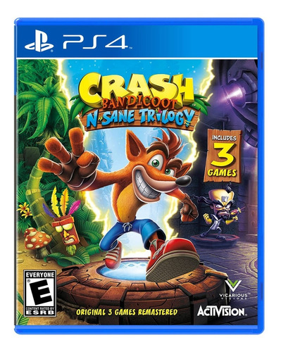 Crash Bandicoot N Sane Trilogy Ps4 100% Original Sellado