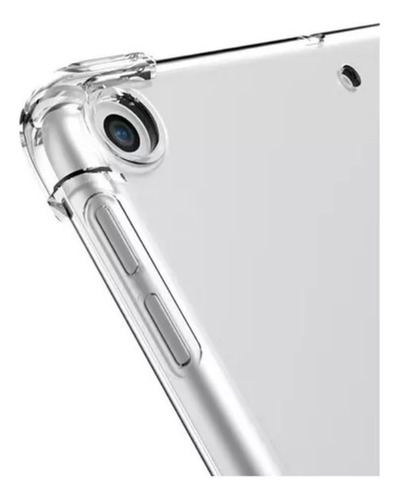 Capa De Tpu Transparente Tablet iPad 7a/8a/9a 10,2 Pol