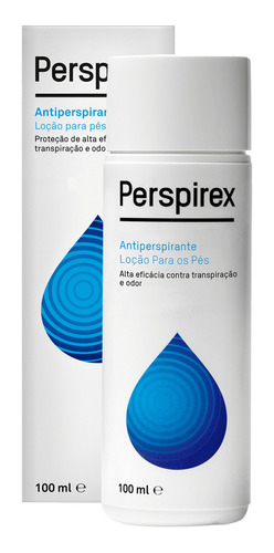 Perspirex Antiperspirante Loção P/ Pés 100ml Sem Perfume