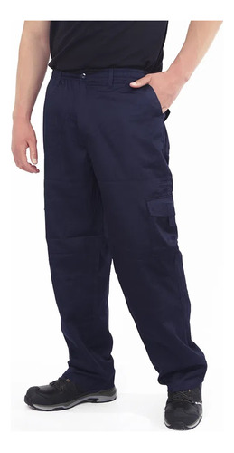 Pantalón Hombre Cargo Con Forro Polar Filtro Uv Termico