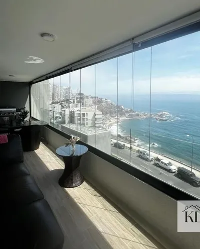Vista Al Mar Departamento Punta Pacifico 3d 2b 2e, Reñaca