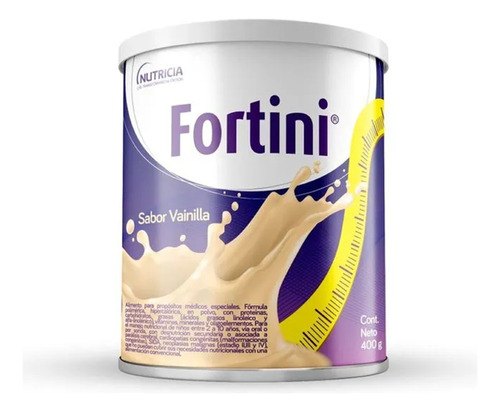 Fortini Vainilla Lata 400 Gramos - g a $160