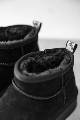 Botas Mujer Urban Cow Pander Pantubotas Con Corderito Bajas