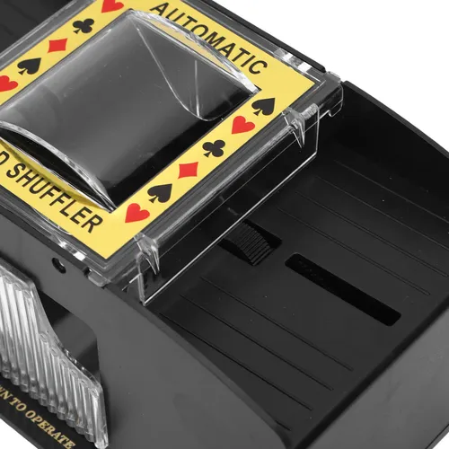 Holiky Barajador de cartas automático de 2 mazos, Baraja cartas recargables con un solo toque en modo automático y manual, Barajadores eléctricos de cartas de póquer para UNO, Poker, Bicycle Cards Holiky Barajador de cartas automático de 2 mazos, Baraja cartas recargables con un solo toque en modo automático y manual, Barajadores eléctricos de cartas de póquer para UNO, Poker, Bicycle Cards