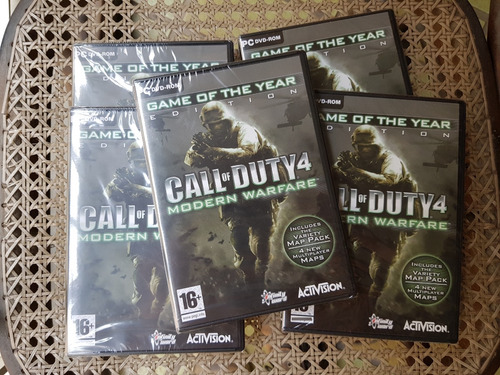 H4j45 Call Of Duty 4 Modern Warfare Goty + Call Of Duty Rio
