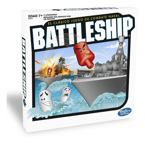 Battleship El Clásico Juego De Mesa De Combate Naval Hasbro